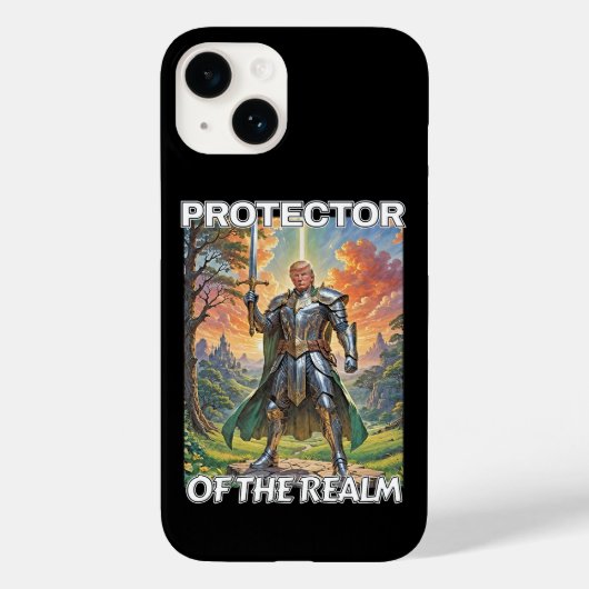 レルムの保護者 – トランプ大統領 Case-Mate iPhoneケース (裏面)