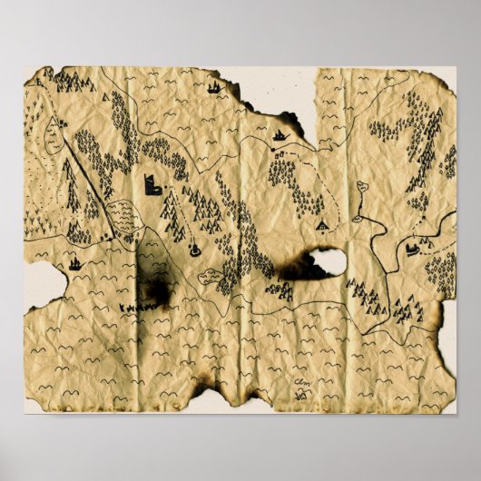 レルムの第2の忘れ地図 ポスター (正面)