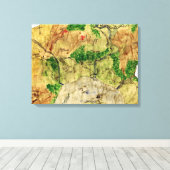 レルムの第5の忘れ地図 キャンバスプリント (インサイチュ (ウッドフロア))