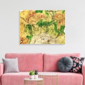 レルムの第5の忘れ地図 キャンバスプリント (インサイチュ (リビング))