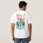 レルムの管理 Tシャツ (裏面フル)