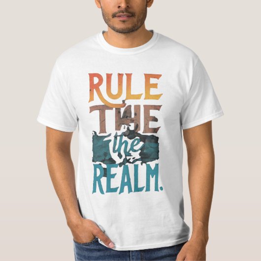 レルムの管理 Tシャツ (正面)