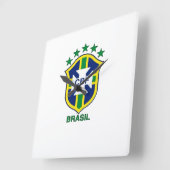 レロジオブラジル スクエア壁時計 (傾斜)