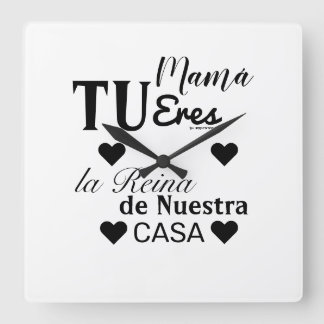 レロジュディデラマドレ スクエア壁時計