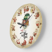 レロジュドゥパレコンパパノエフェリツアニョヌエボ ラージ壁時計 (傾斜)