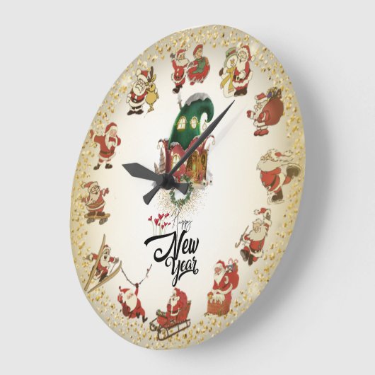 レロジュドゥパレコンパパノエフェリツアニョヌエボ ラージ壁時計 (傾斜)