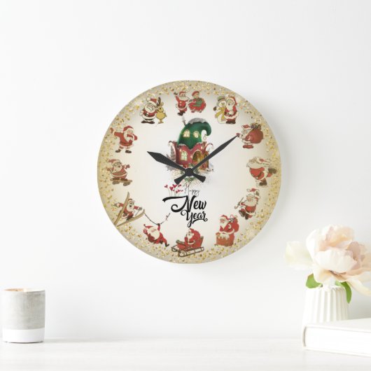 レロジュドゥパレコンパパノエフェリツアニョヌエボ ラージ壁時計 (ホーム)