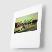 レロジュラパツトゥリスティカ スクエア壁時計 (傾斜)