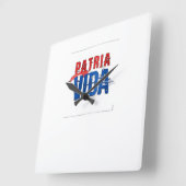 レロージパトリアヴィダ スクエア壁時計 (傾斜)