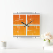 レロージュデパレッド スクエア壁時計 (ホーム)