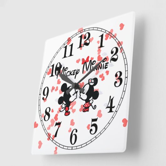 レロージュデパレッド スクエア壁時計 (傾斜)