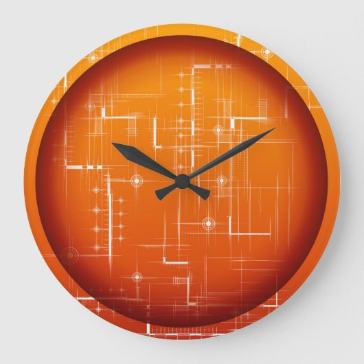 レロージュデパレッド ラージ壁時計 (正面)