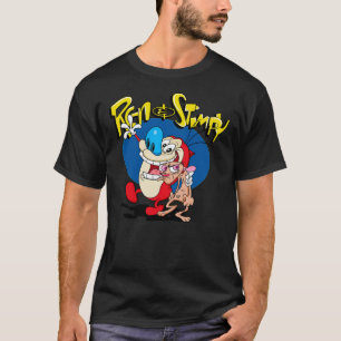 レンとスティムピーのエッセンシャルTシャツ Tシャツ