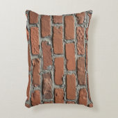 レンガおもしろい枕 アクセントクッション (正面(垂直))