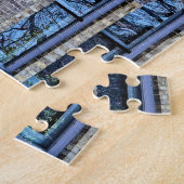 レンガとガラス – 11x14 - 252個 ジグソーパズル (側面)