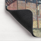 レンガと古絵を描い マウスパッド (コーナー)