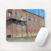 レンガと古絵を描い マウスパッド (マウス)