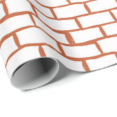 レンガのテクスチャ背景 ラッピングペーパー (ロールコーナー)