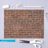 レンガのパターン 薄葉紙 (クラフト)