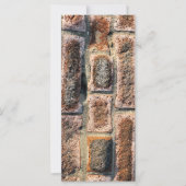 レンガのラックカード (正面)