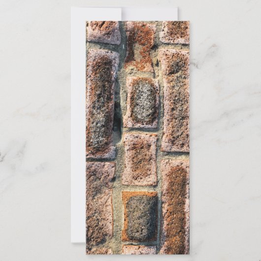 レンガのラックカード (正面)