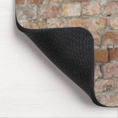 レンガの古い壁 マウスパッド (コーナー)