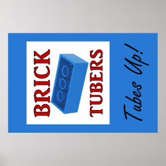 レンガの塊茎のチューブアップポスター ポスター