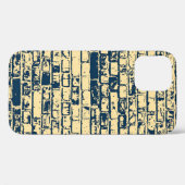 レンガの壁のテクスチャ。エレガント壁紙デザイン。 Case-Mate iPhoneケース (裏面 (横))