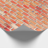 レンガの壁の背景またはテクスチャレブリック、デザイン、int ラッピングペーパー (角)