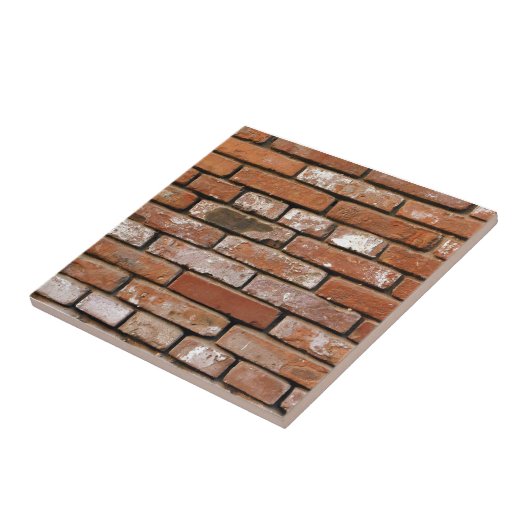 レンガの壁の背景 タイル (側面)