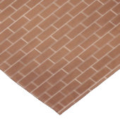 レンガの壁の茶色のテーブルクロス テーブルクロス (アングル)