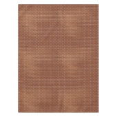 レンガの壁の茶色のテーブルクロス テーブルクロス (正面)