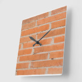 レンガの壁時計 スクエア壁時計 (傾斜)