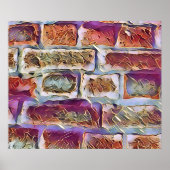 レンガの壁   ポスター (正面)