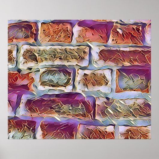 レンガの壁   ポスター (正面)