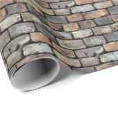 レンガの壁 ラッピングペーパー (ロールコーナー)