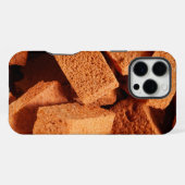 レンガの山の建設 iPhoneケース (裏面横)