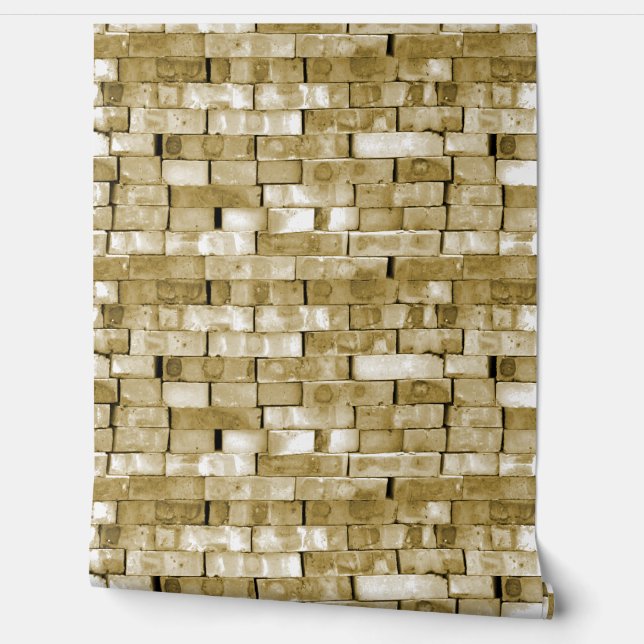 レンガの茶色のパターン 壁紙 (ほどく)