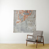 レンガの茶色の壁 タペストリー (インサイチュ(横))