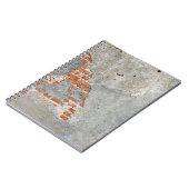 レンガの茶色の壁 ノートブック (左側)