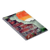 レンガアート壁 ノートブック (右側)