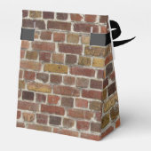 レンガフェイク模様パーティー フェイバーボックス (裏面サイド)