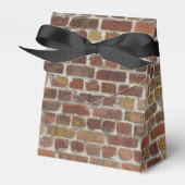 レンガフェイク模様パーティー フェイバーボックス (正面サイド)
