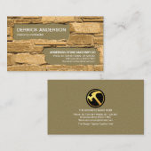 レンガレイリノベーション建築ビルダ 名刺 (正面/裏面)