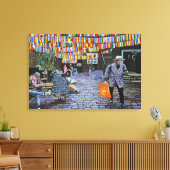 レンガレーンキャンバス キャンバスプリント (インサイチュ (リビング))