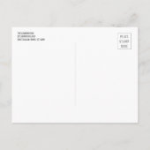 レンガ付き/ヴィンテージエジソンLights With Love & 感謝してい ポストカード (裏面)