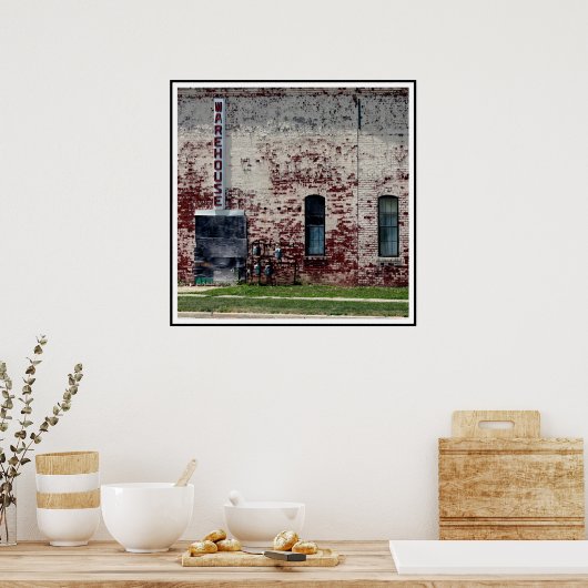 レンガ倉庫 ポスター (キッチン)