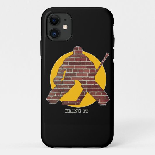 レンガ壁のゴールキーパーのiPhone 5の場合 Case-Mate iPhoneケース (裏面)