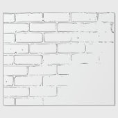 レンガ壁のテクスチャ背景 ラッピングペーパー (フラット)