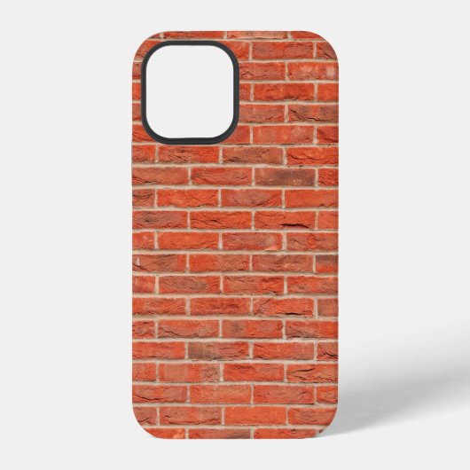 レンガ壁のテクスチャ iPhoneケース (裏面)
